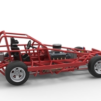 BriSCA Formula 1 Stock Car Base for Dirt Scale 1:25 - Thumbnail 16