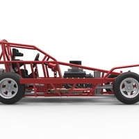 BriSCA Formula 1 Stock Car Base for Dirt Scale 1:25 - Thumbnail 18