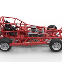 BriSCA Formula 1 Stock Car Base for Dirt Scale 1:25 - Thumbnail 19