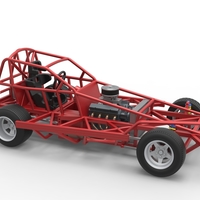 BriSCA Formula 1 Stock Car Base for Dirt Scale 1:25 - Thumbnail 20