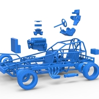 BriSCA Formula 1 Stock Car Base for Dirt Scale 1:25 - Thumbnail 24