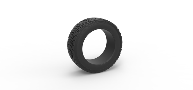 Offroad tire 136 Scale 1:25