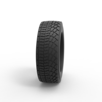 Offroad tire 136 Scale 1:25 - Thumbnail 3
