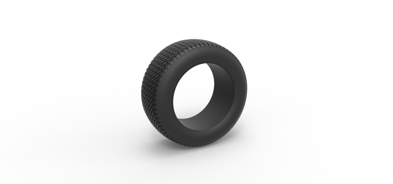 Tire of Dirt Modified stock car V7 Scale 1:25