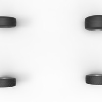 Wheel set of BriSCA Formula 1 Stock Car for Dirt 1:25 - Thumbnail 6