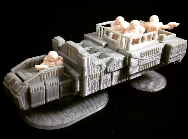 Junker Skiff (18mm scale)