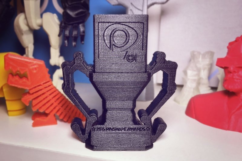 Pinshape Awards Trophy