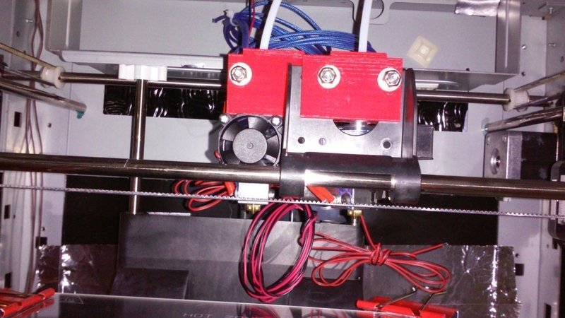 Da Vinci 1.0 Dual E3D v6 Bowden Conversion