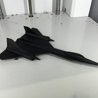 Small Phantasy Jet BR-71 3D Printing 57137
