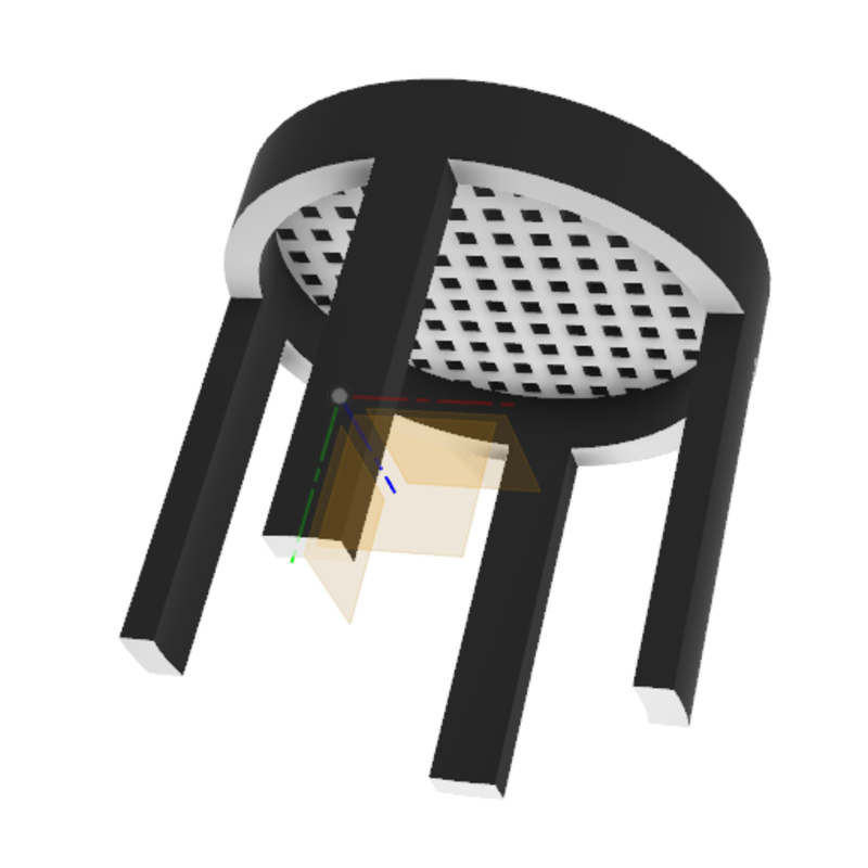 Screen filter for 1 1/4" PVC elbow