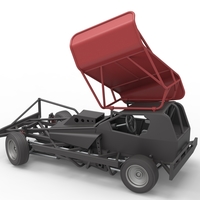 BriSCA Formula 1 Stock Car for Dirt while turning 1:25 - Thumbnail 10