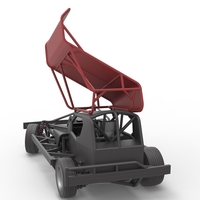 BriSCA Formula 1 Stock Car for Dirt while turning 1:25 - Thumbnail 12