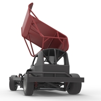 BriSCA Formula 1 Stock Car for Dirt while turning 1:25 - Thumbnail 13