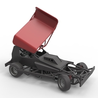 BriSCA Formula 1 Stock Car for Dirt while turning 1:25 - Thumbnail 20