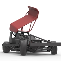 BriSCA Formula 1 Stock Car for Dirt while turning 1:25 - Thumbnail 23