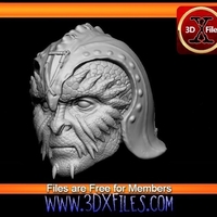 Klaatu Head Sculpt - Star Wars Custom Action Figure Head - Thumbnail 1