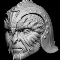 Klaatu Head Sculpt - Star Wars Custom Action Figure Head - Thumbnail 2