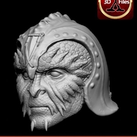Klaatu Head Sculpt - Star Wars Custom Action Figure Head - Thumbnail 3