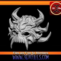 Darth Krayt Helmet for Cosplay  - Star Wars 3D File STL - Thumbnail 1