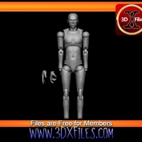 Articulated HotToys Clone Trooper Body  - Narrow Body - Thumbnail 1