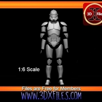 Phase 2 Clone Trooper Armor  - Hot Toys - custom Action Figure - Thumbnail 1