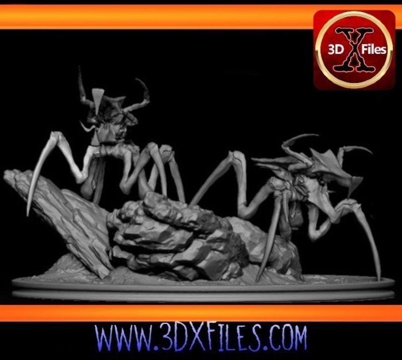 Starship Troopers - Arachnid Statue Diorama 