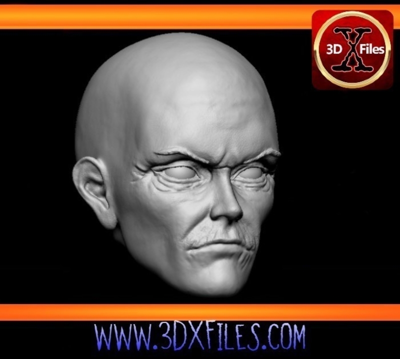 X-MEN Action Figure Head sculpt - Cassandra Nova