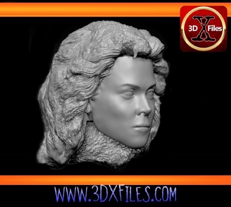 Ripley - Aliens - Head sculpt - Custom Action Figure 