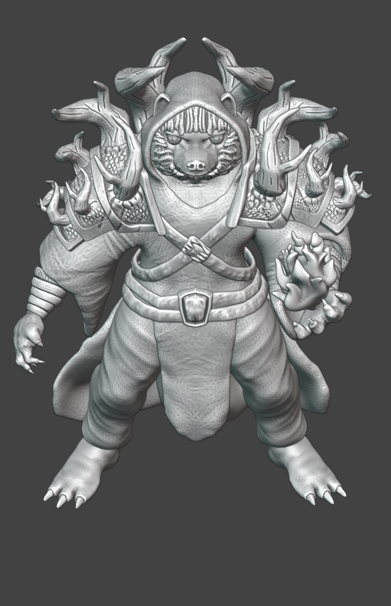 D&D Warlock Honeybadger 