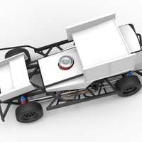 BriSCA Formula 1 Stock Car for Asphalt Scale 1:25 - Thumbnail 4