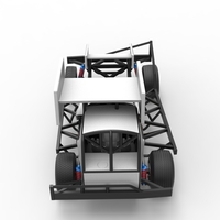 BriSCA Formula 1 Stock Car for Asphalt Scale 1:25 - Thumbnail 13