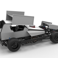 BriSCA Formula 1 Stock Car for Asphalt Scale 1:25 - Thumbnail 16