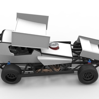 BriSCA Formula 1 Stock Car for Asphalt Scale 1:25 - Thumbnail 19