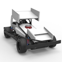 BriSCA Formula 1 Stock Car for Asphalt Scale 1:25 - Thumbnail 22