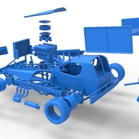 BriSCA Formula 1 Stock Car for Asphalt Scale 1:25 - Thumbnail 25