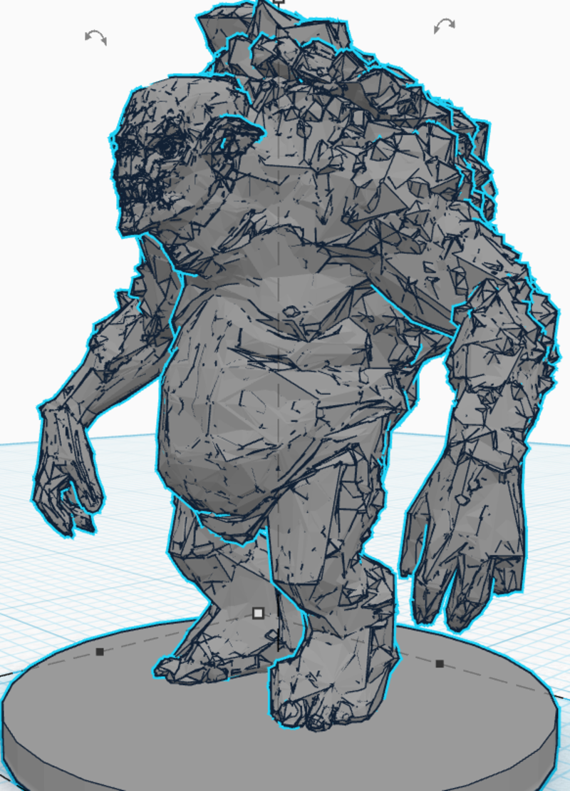 Cave Troll Witcher figures