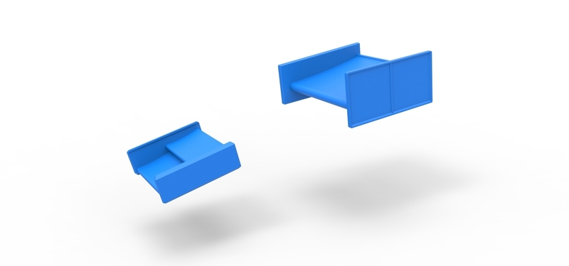 Wings of BriSCA Formula 1 Stock Car for Asphalt 1:25