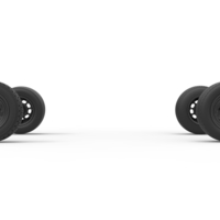 Wheel set of BriSCA Formula 1 Stock Car for Asphalt Scale 1:25 - Thumbnail 5