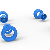 Wheel set of BriSCA Formula 1 Stock Car for Asphalt Scale 1:25 - Thumbnail 15