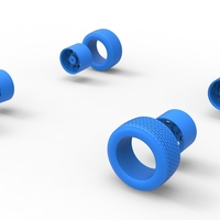 Wheel set of BriSCA Formula 1 Stock Car for Asphalt Scale 1:25 - Thumbnail 17