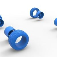 Wheel set of BriSCA Formula 1 Stock Car for Asphalt Scale 1:25 - Thumbnail 19