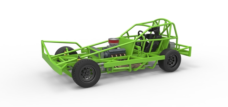 BriSCA Formula 1 Stock Car Base for Asphalt 1:25