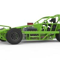 BriSCA Formula 1 Stock Car Base for Asphalt 1:25 - Thumbnail 2