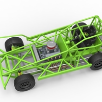 BriSCA Formula 1 Stock Car Base for Asphalt 1:25 - Thumbnail 4