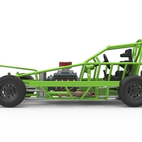 BriSCA Formula 1 Stock Car Base for Asphalt 1:25 - Thumbnail 7