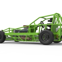 BriSCA Formula 1 Stock Car Base for Asphalt 1:25 - Thumbnail 11