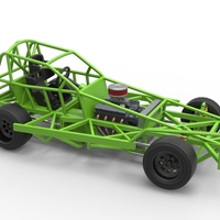 BriSCA Formula 1 Stock Car Base for Asphalt 1:25 - Thumbnail 20