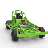 BriSCA Formula 1 Stock Car Base for Asphalt 1:25 - Thumbnail 22