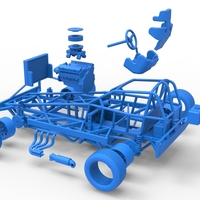 BriSCA Formula 1 Stock Car Base for Asphalt 1:25 - Thumbnail 25