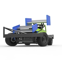 BriSCA Formula 1 Stock Car for Asphalt while turning 1:25 - Thumbnail 6